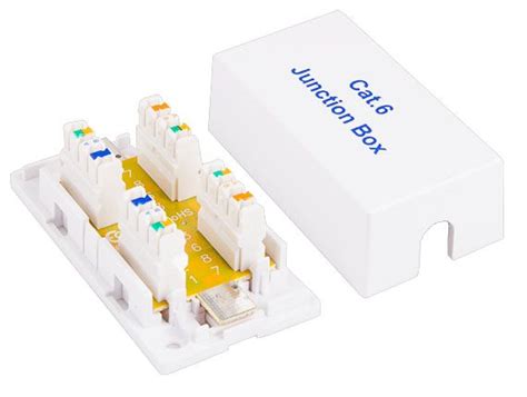 cat 6 junction box lowe's|cat6 junction box 110.